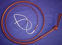 8ft Whiskey 12 plait Indiana Jones bullwhip 1C